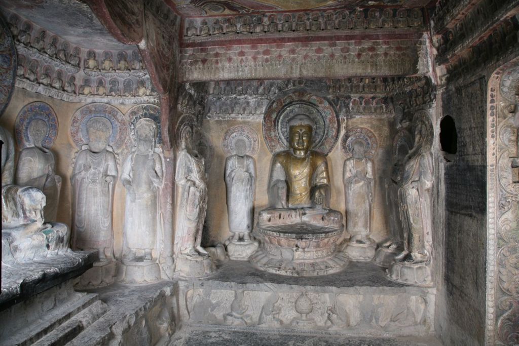 Miniature of Northern Xiangtangshan, South Cave, south wall