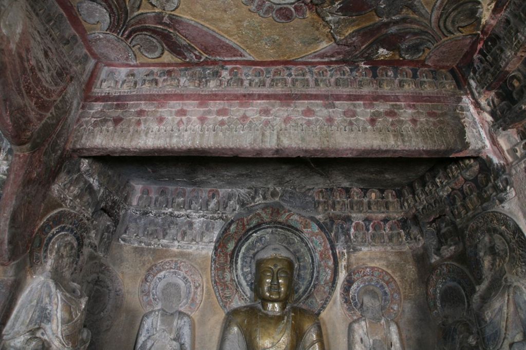 Miniature of Northern Xiangtangshan, South Cave, south wall