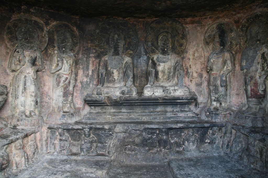 Miniature of Northern Xiangtangshan, South Cave, upper cave