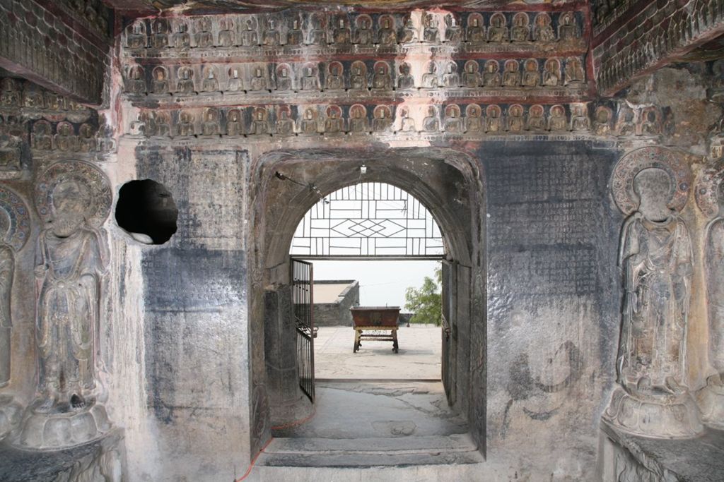 Miniature of Northern Xiangtangshan, South Cave, west wall