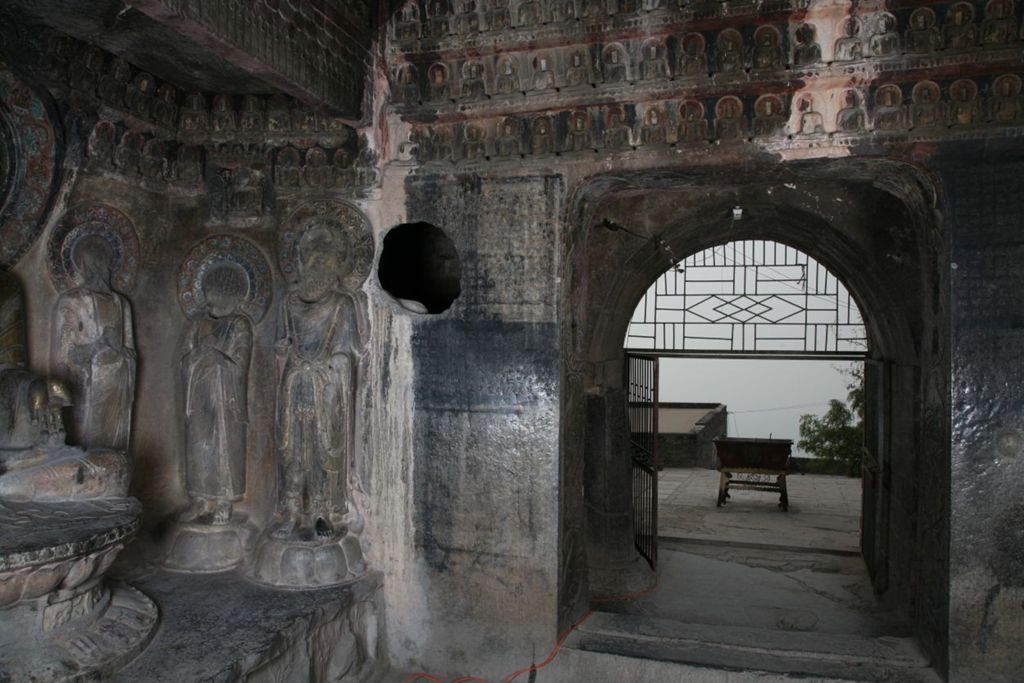 Miniature of Northern Xiangtangshan, South Cave, west wall