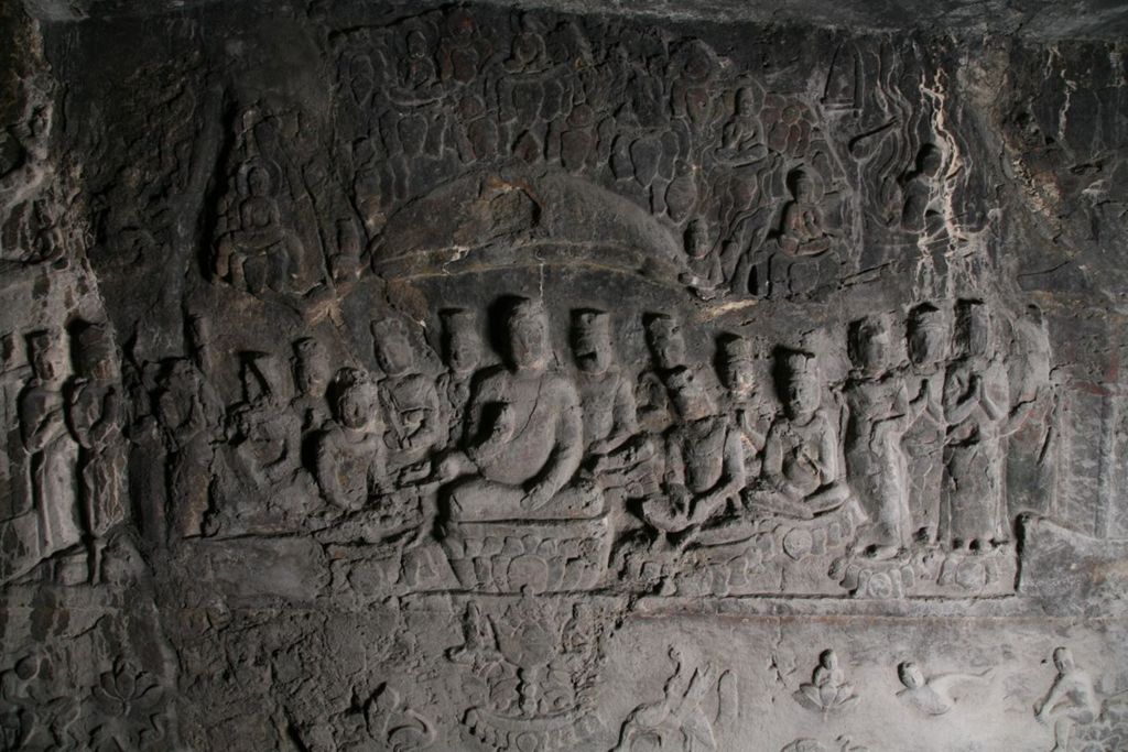 Miniature of Southern Xiangtangshan, Cave 1, front wall