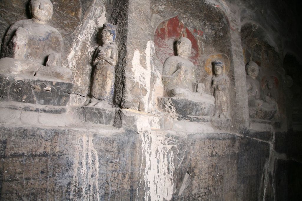 Miniature of Southern Xiangtangshan, Cave 1, interior, left side