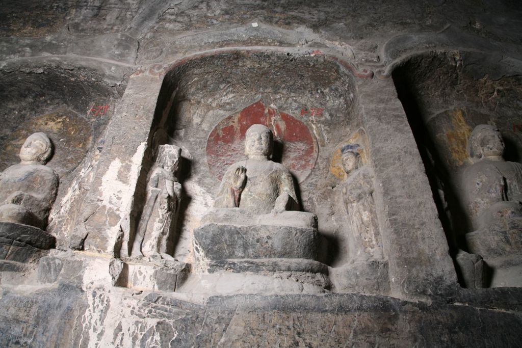 Miniature of Southern Xiangtangshan, Cave 1, interior, left side