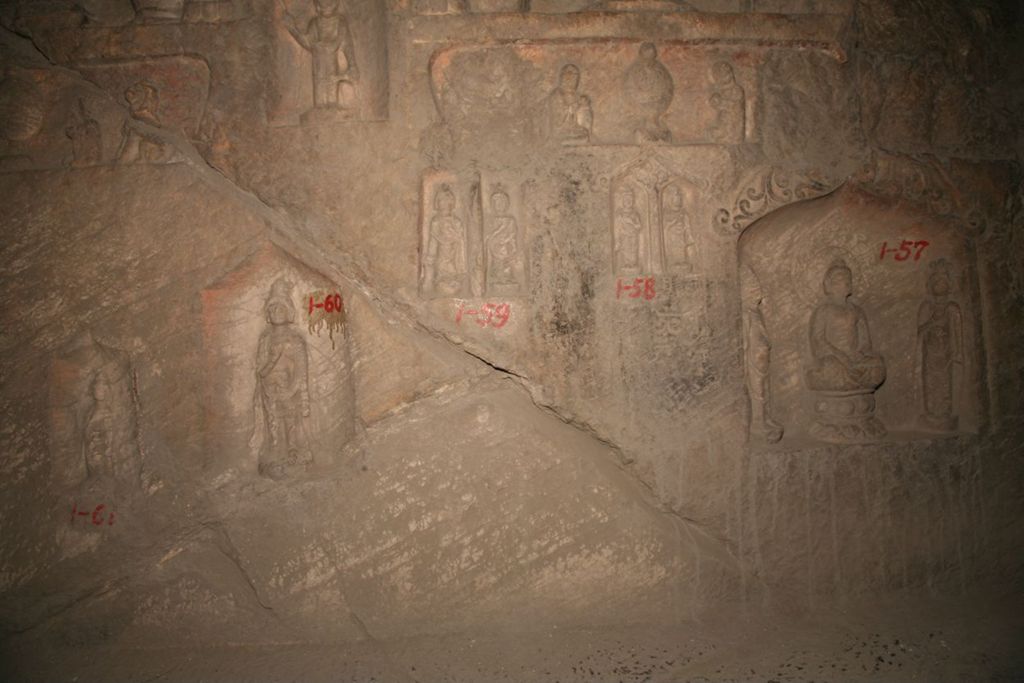 Miniature of Southern Xiangtangshan, Cave 1, interior, right side