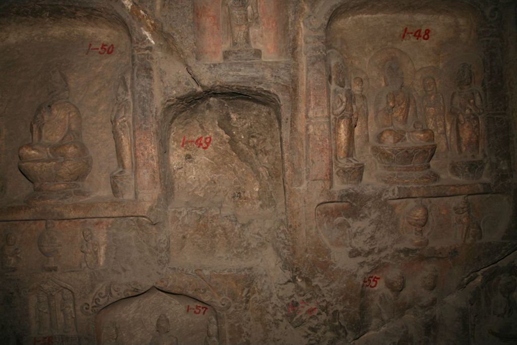 Miniature of Southern Xiangtangshan, Cave 1, interior, right side