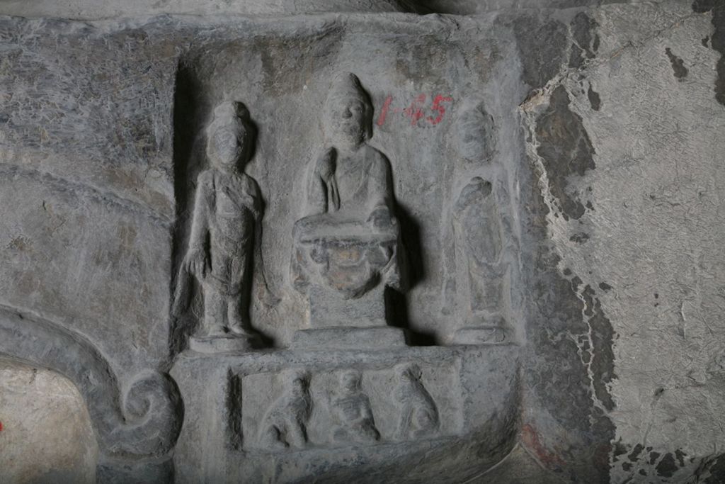 Miniature of Southern Xiangtangshan, Cave 1, interior, right side