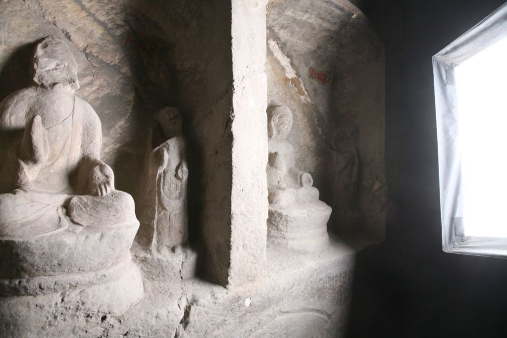 Miniature of Southern Xiangtangshan, Cave 1, interior, right side