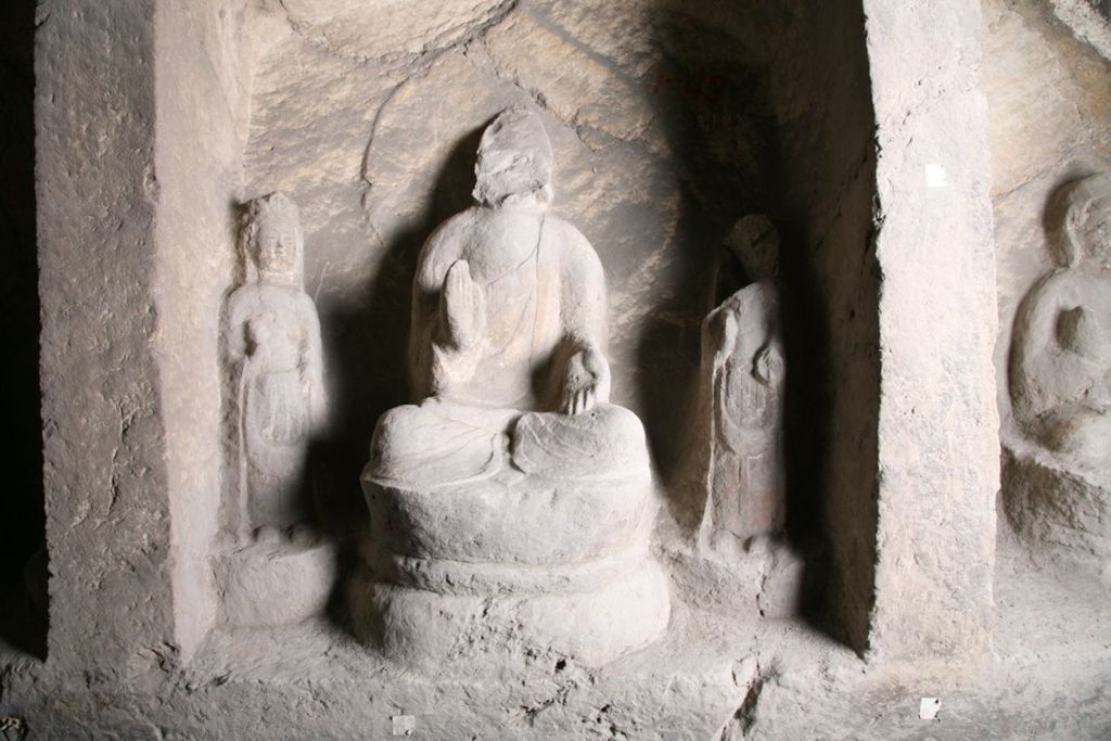 Miniature of Southern Xiangtangshan, Cave 1, interior, right side