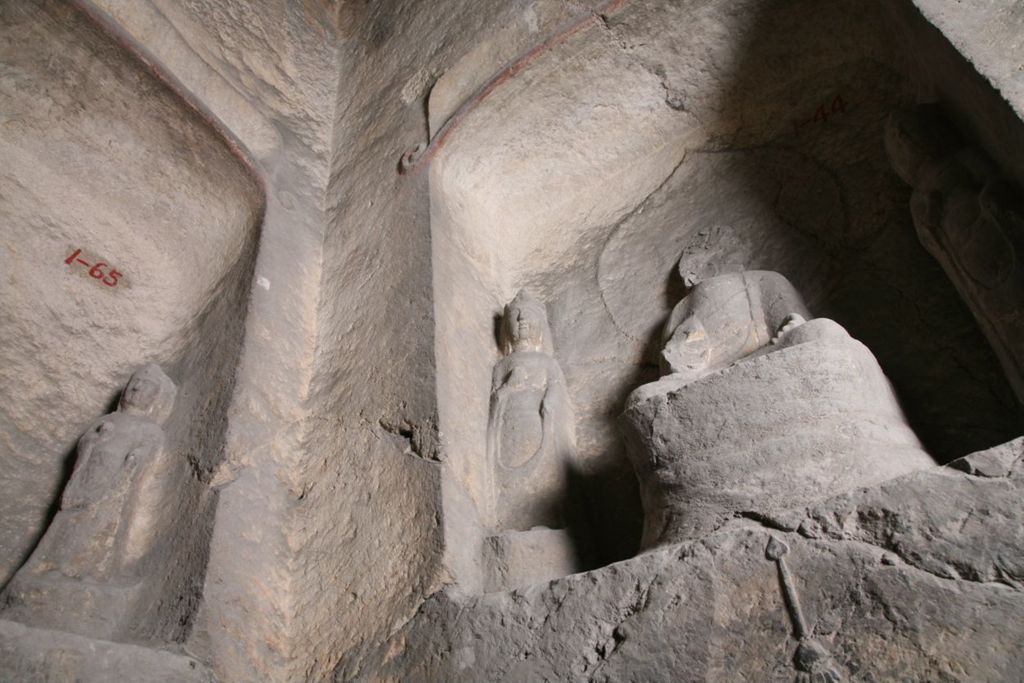 Miniature of Southern Xiangtangshan, Cave 1, interior, right side