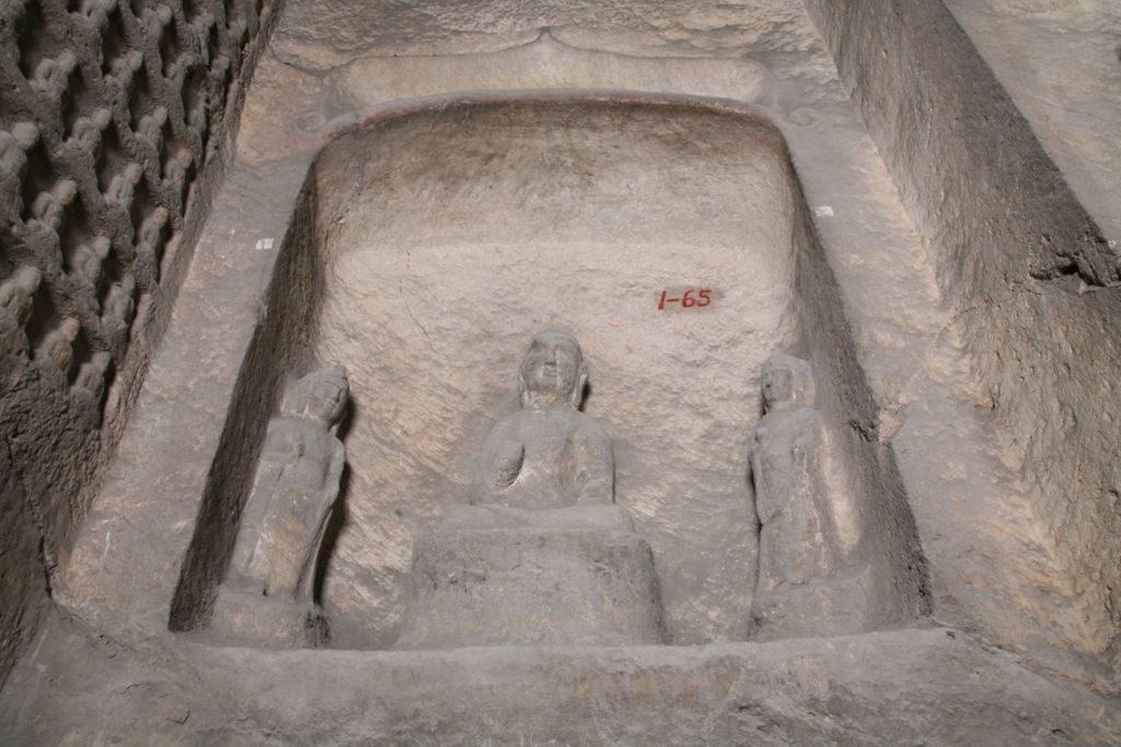 Miniature of Southern Xiangtangshan, Cave 1, interior, right side