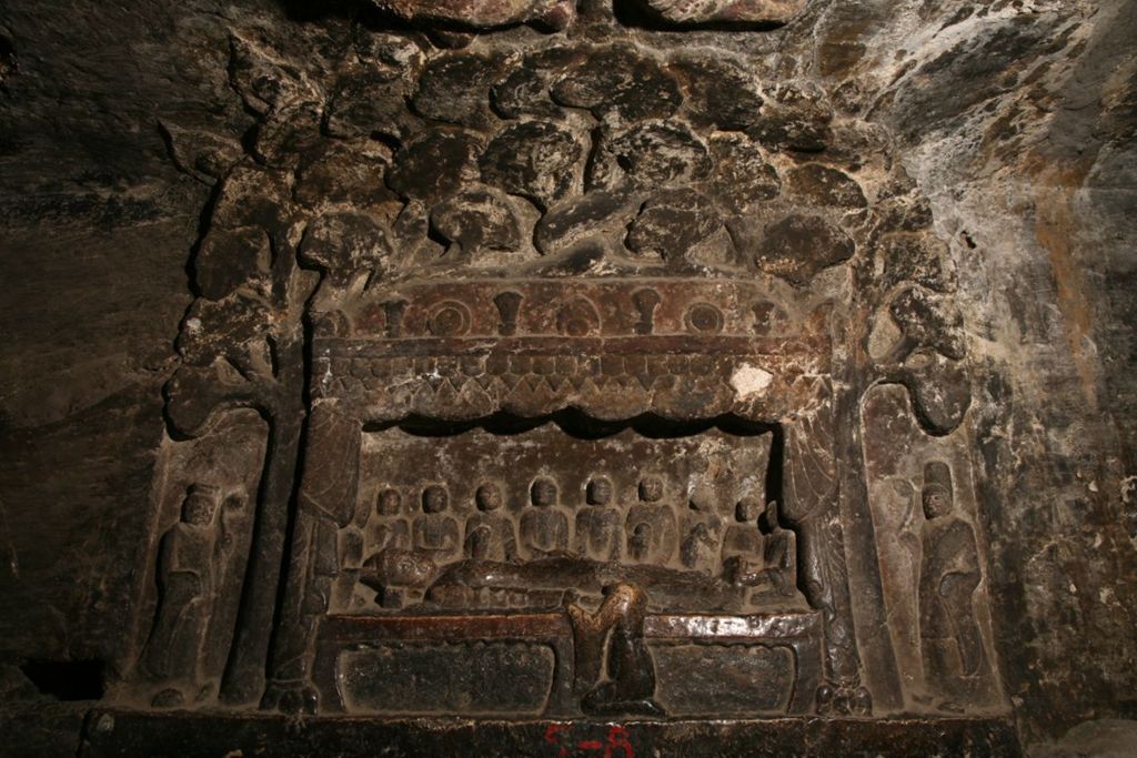 Miniature of Southern Xiangtangshan, Cave 5, walls
