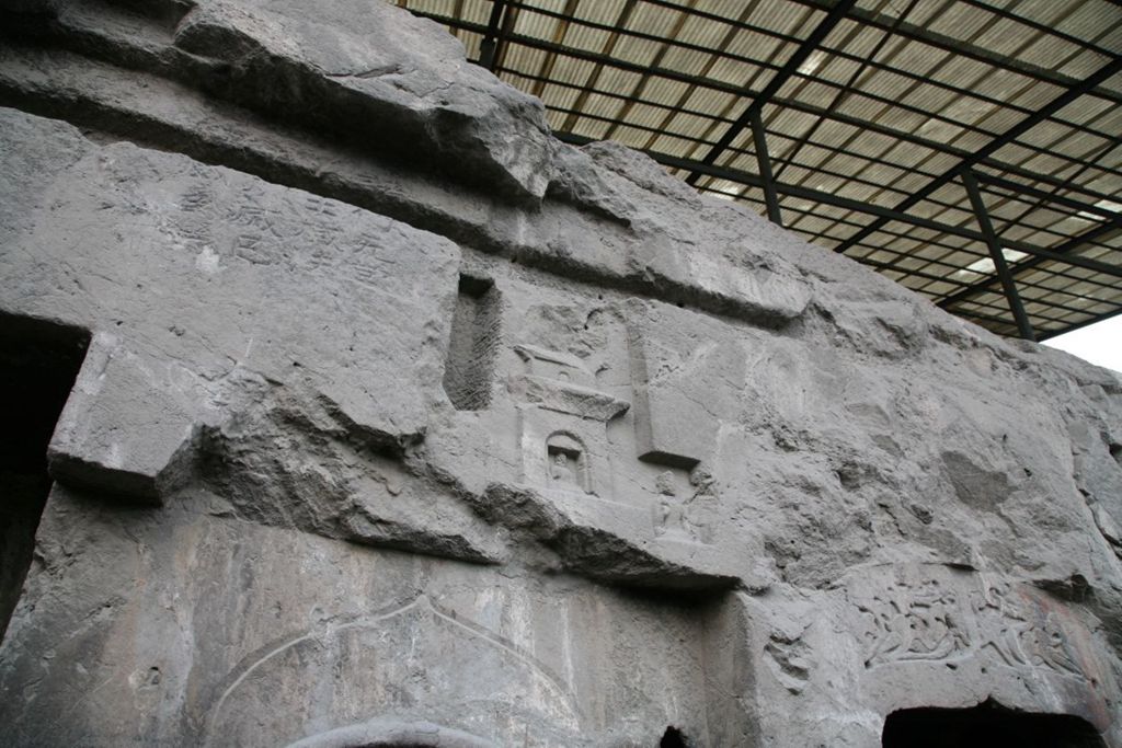 Miniature of Southern Xiangtangshan, Cave 6, exterior