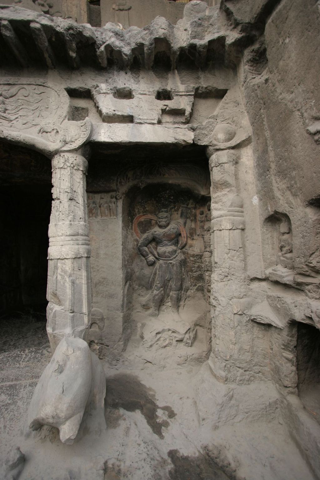 Miniature of Southern Xiangtangshan, Cave 7, exterior