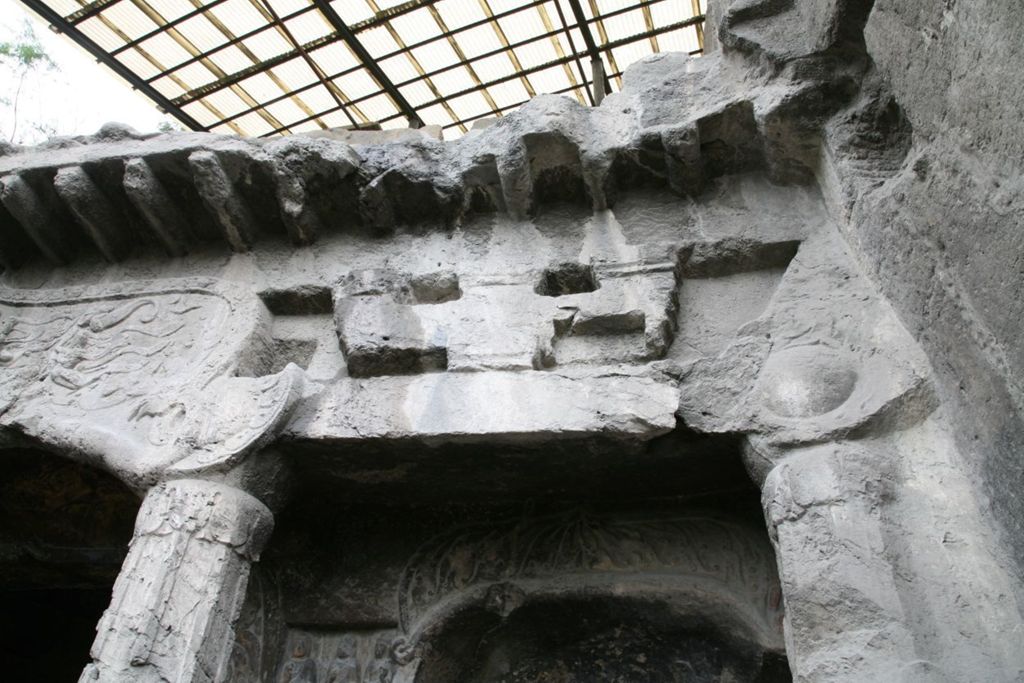 Miniature of Southern Xiangtangshan, Cave 7, exterior