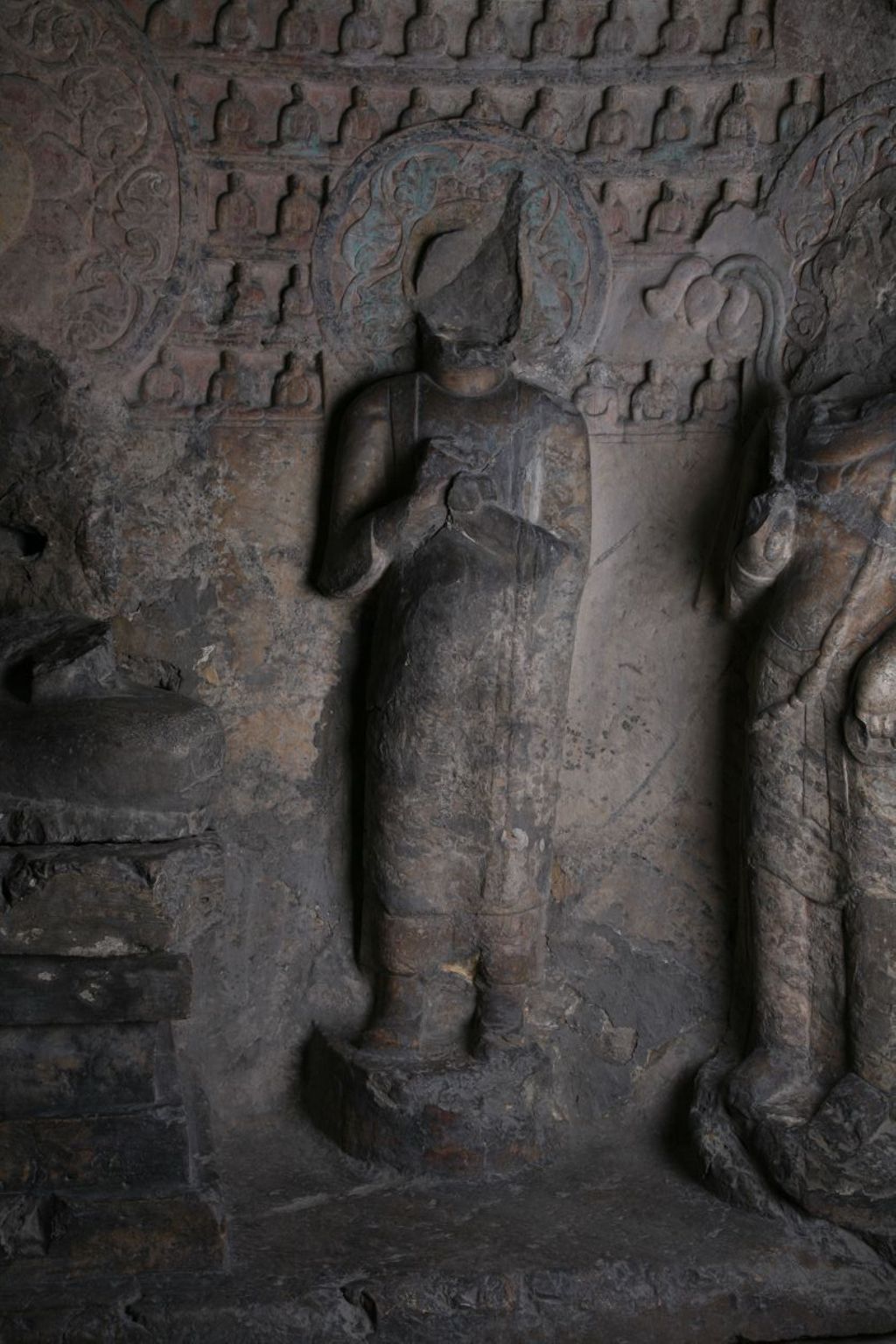 Miniature of Southern Xiangtangshan, Cave 7, figure