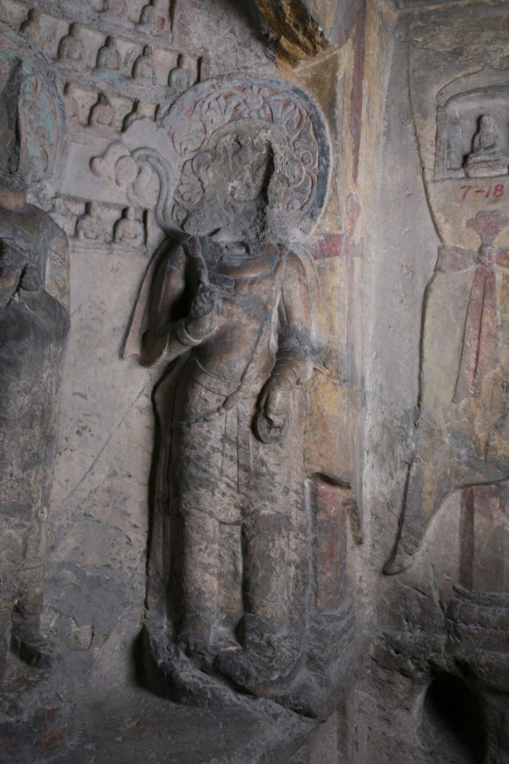 Miniature of Southern Xiangtangshan, Cave 7, figure