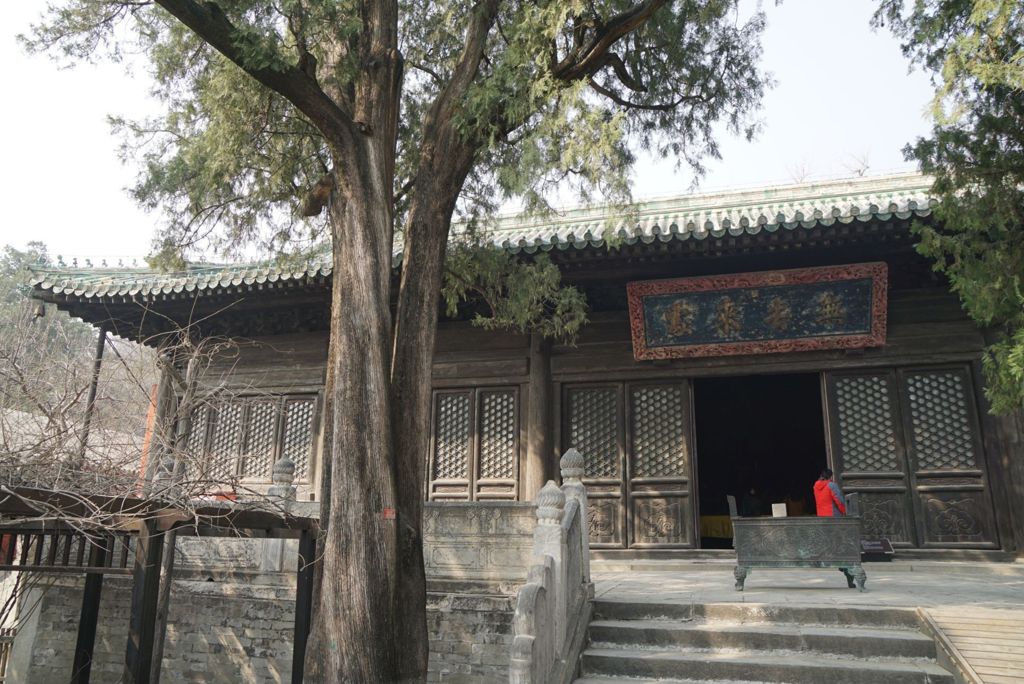 Miniature of Dazhi Hall (Dazhidian, Hall of Great Wisdom), entrance