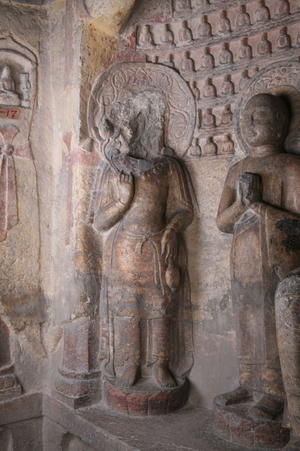 Miniature of Southern Xiangtangshan, Cave 7, figure