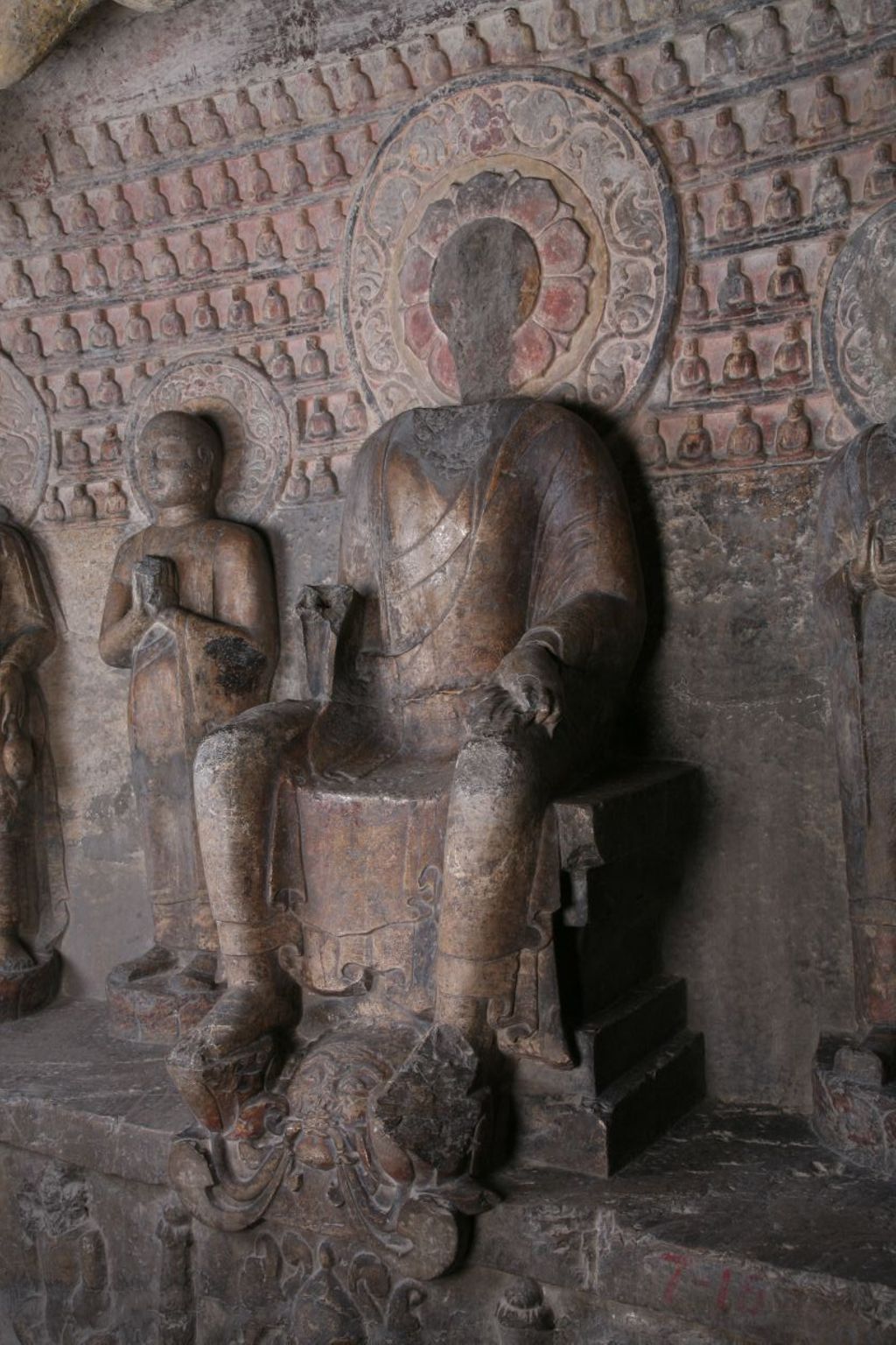 Miniature of Southern Xiangtangshan, Cave 7, figure