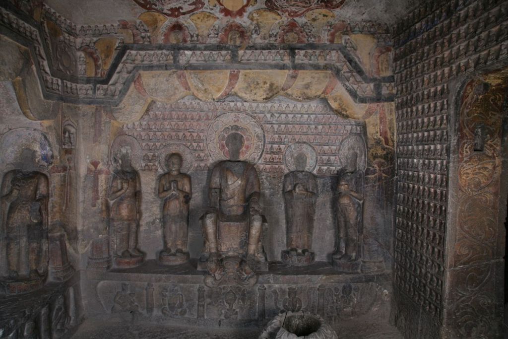 Miniature of Southern Xiangtangshan, Cave 7, walls