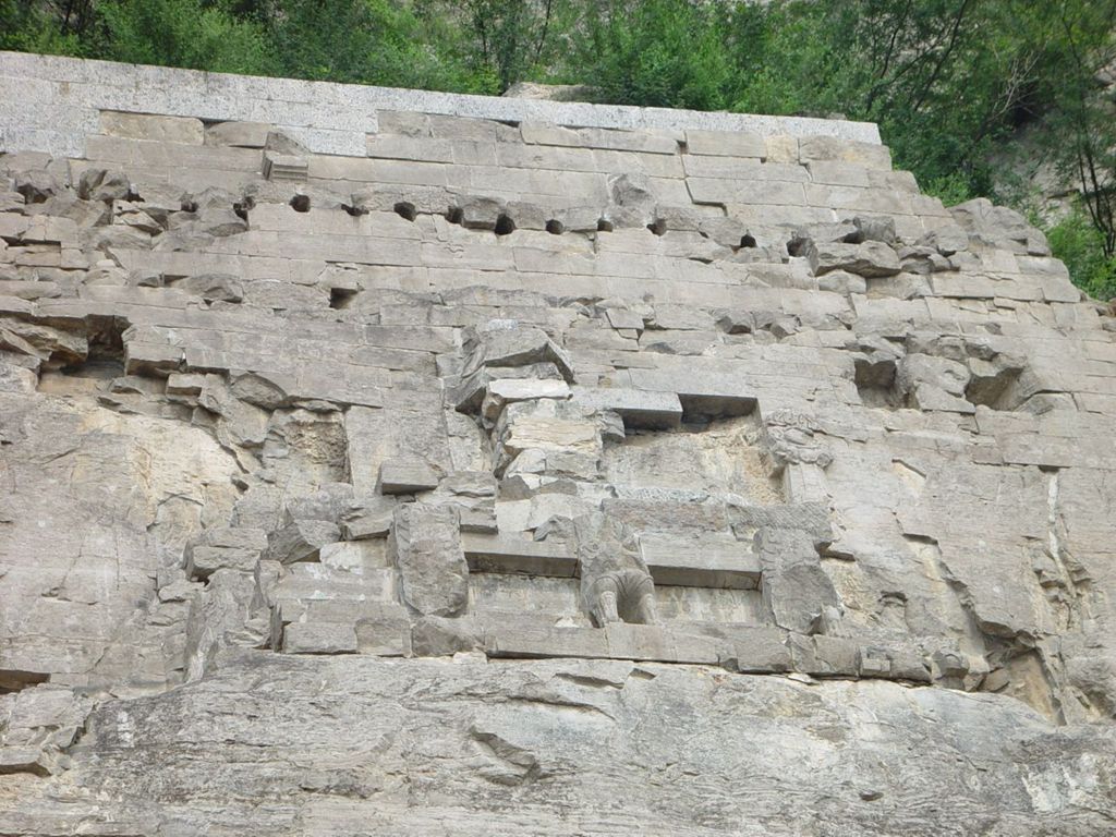 Miniature of Northern Xiangtangshan, North Cave, façade