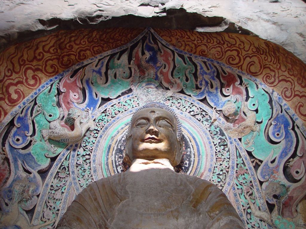 Miniature of Northern Xiangtangshan, North Cave, altar