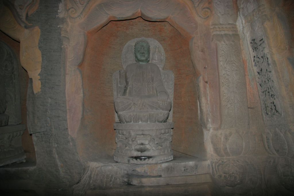 Miniature of Northern Xiangtangshan, North Cave, stupa-form niches