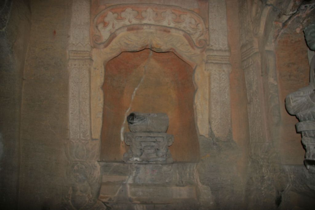 Miniature of Northern Xiangtangshan, North Cave, stupa-form niches