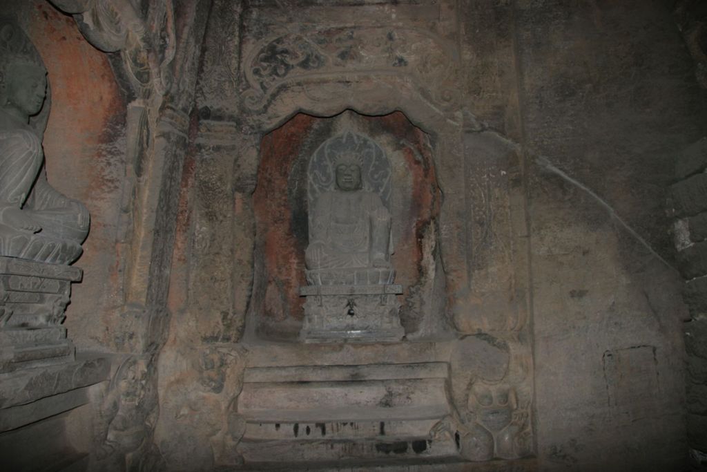 Miniature of Northern Xiangtangshan, North Cave, stupa-form niches