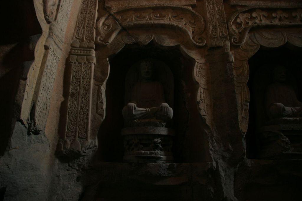 Miniature of Northern Xiangtangshan, North Cave, stupa-form niches