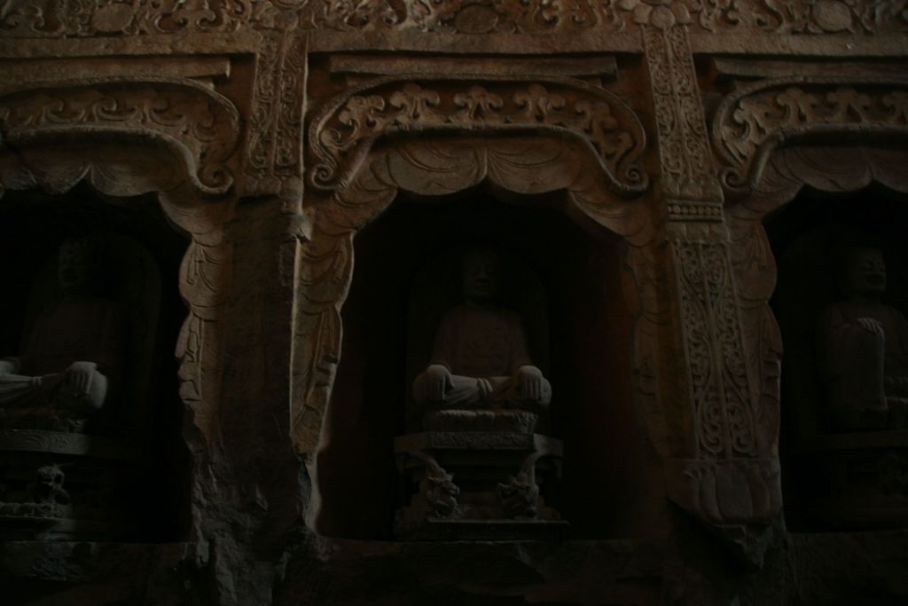 Miniature of Northern Xiangtangshan, North Cave, stupa-form niches