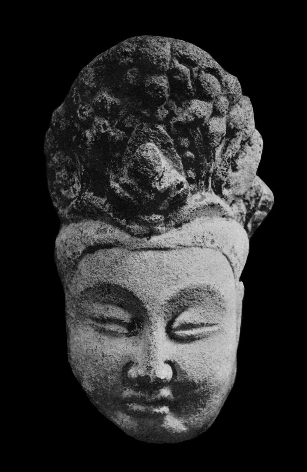 Miniature of Bodhisattva Head