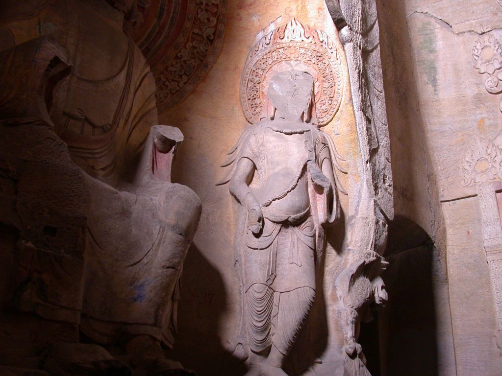 Miniature of Northern Xiangtangshan, North Cave, altar