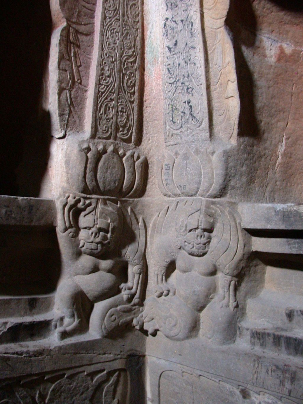 Miniature of Northern Xiangtangshan, North Cave, monster