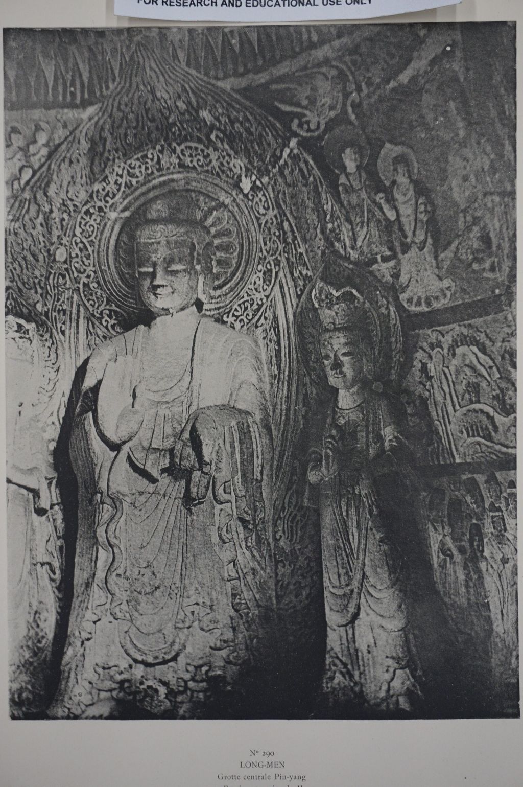 Miniature of Longmen Binyang Central Cave, northeast corner