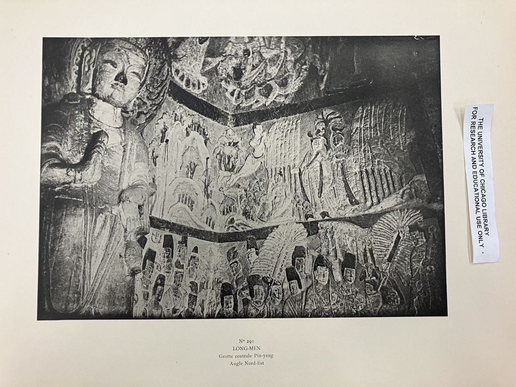 Miniature of Longmen Binyang Central Cave, northeast corner reliefs