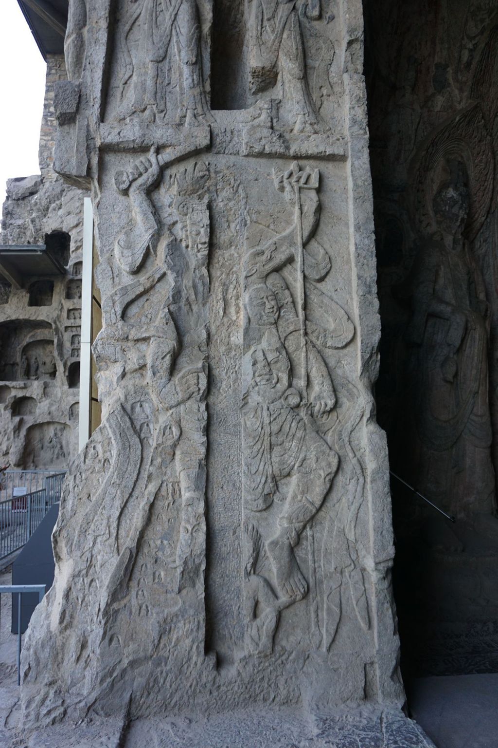 Miniature of Longmen Binyang Central Cave, entrance south side