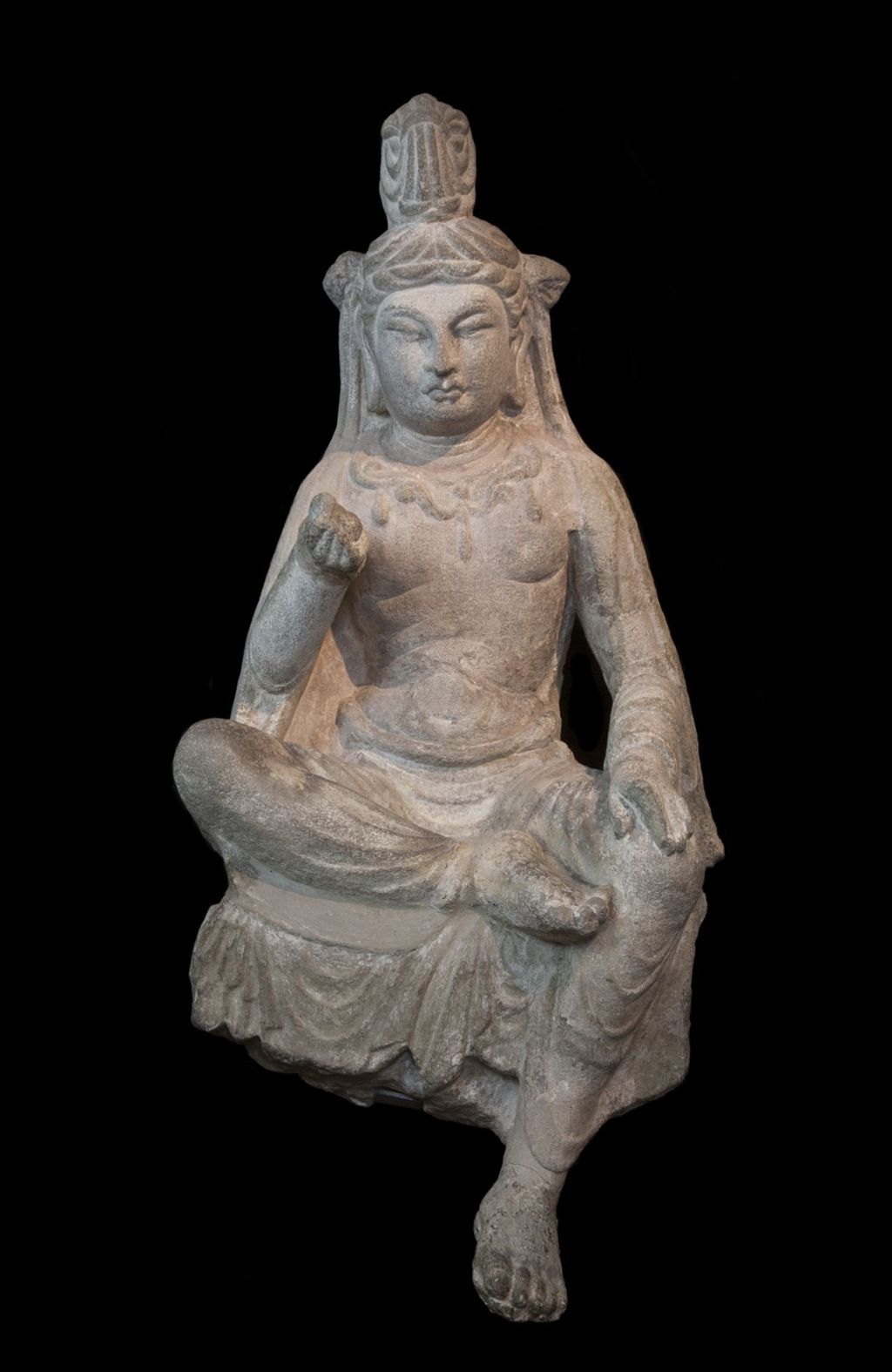 Miniature of Bodhisattva Seated