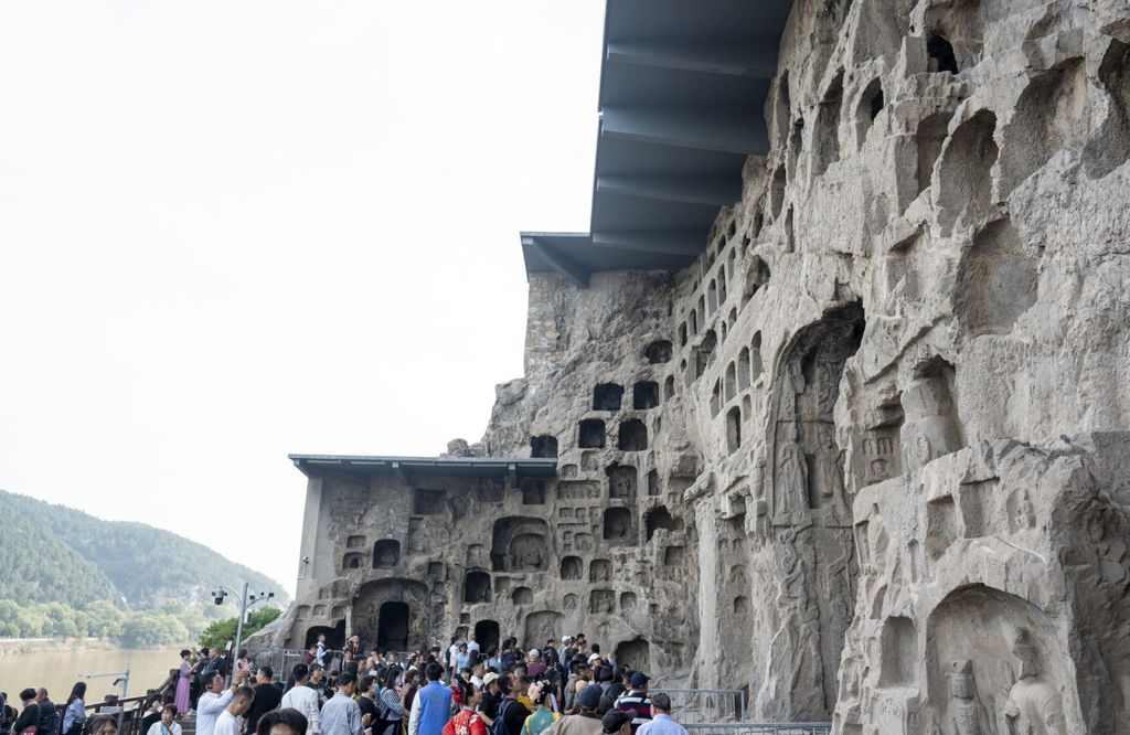 Miniature of Longmen Binyang Central Cave, exterior