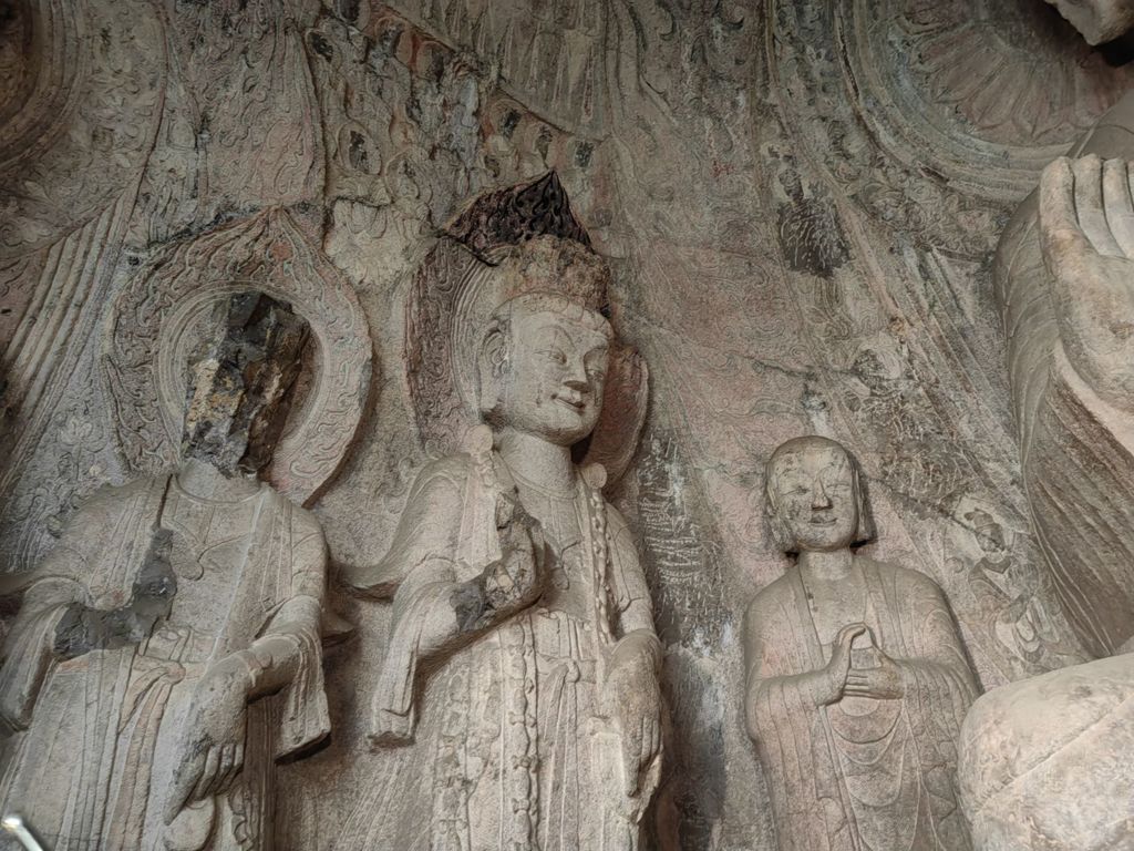 Miniature of Longmen Binyang Central Cave, south wall