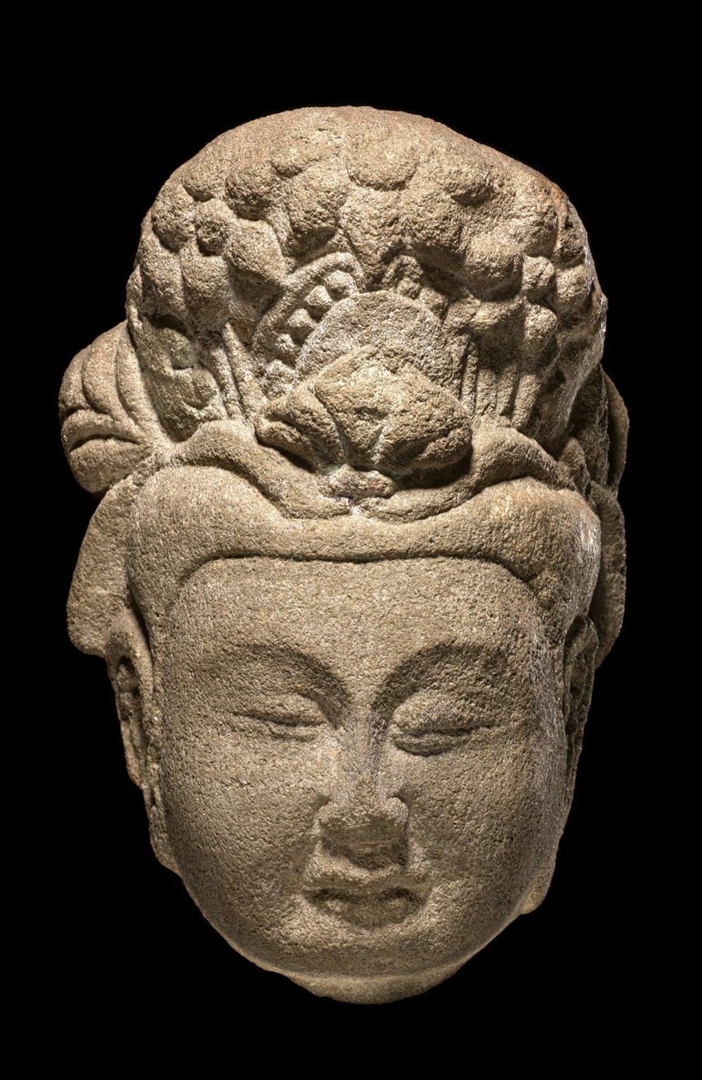 Miniature of Bodhisattva Head