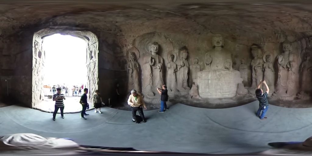 Miniature of Longmen Binyang Central Cave, interior