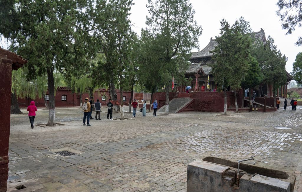 Miniature of Water God's Temple (Shuishen Temple) of the Guangsheng Monastery, Ming Ying King Hall (or Mingyingwang Temple), exterior