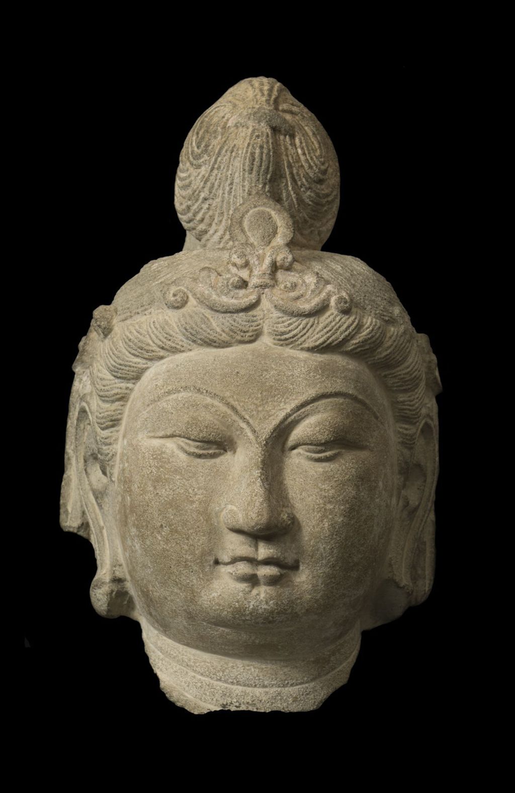 Miniature of Bodhisattva Head