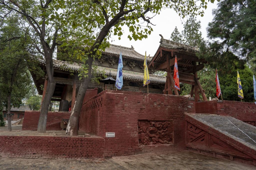 Miniature of Water God's Temple (Shuishen Temple) of the Guangsheng Monastery, Ming Ying King Hall (or Mingyingwang Temple), exterior