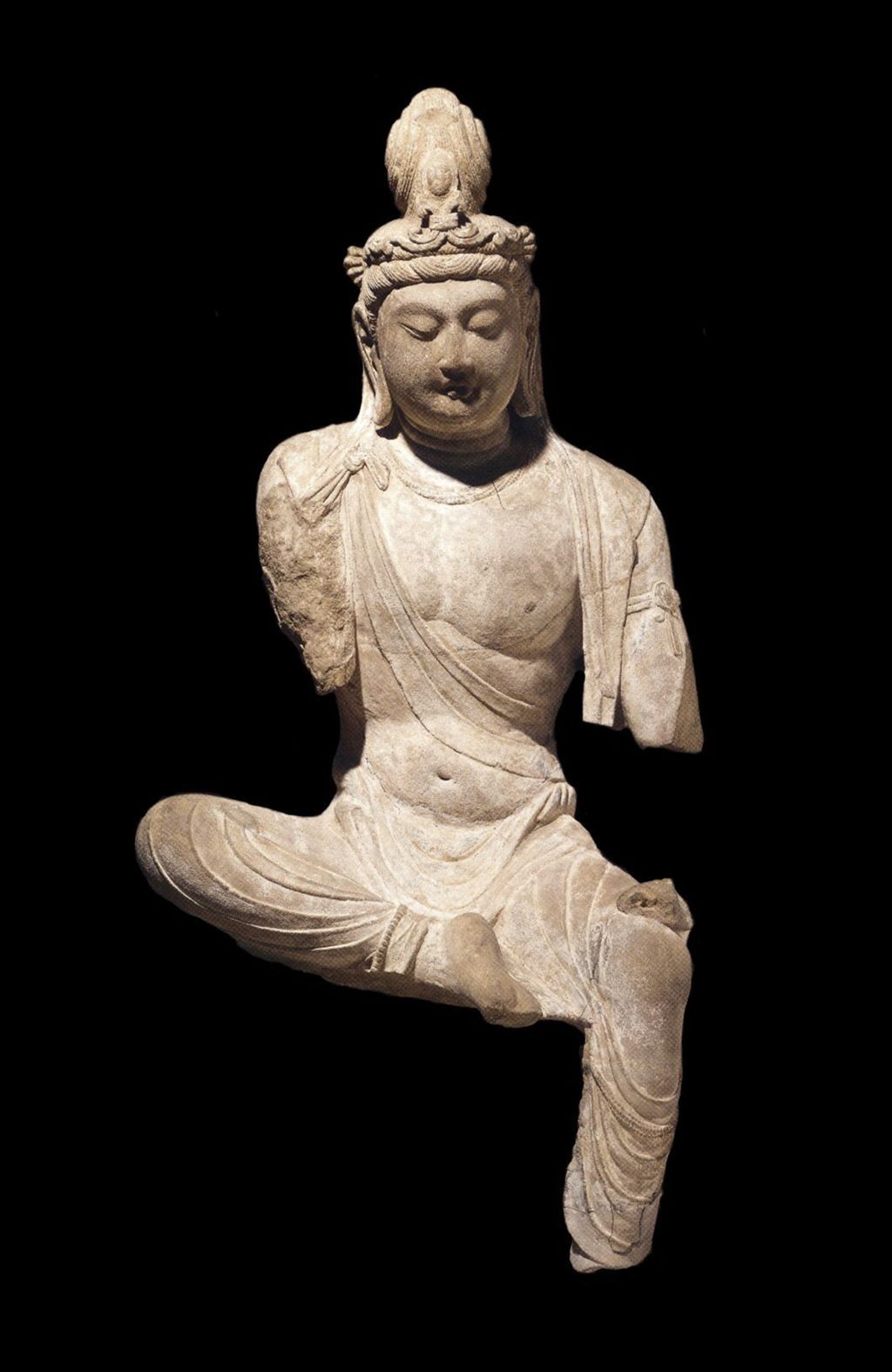 Miniature of Bodhisattva Seated