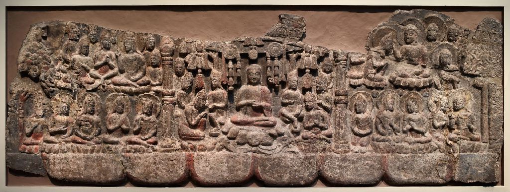 Miniature of Gathering of Buddhas and Bodhisattvas