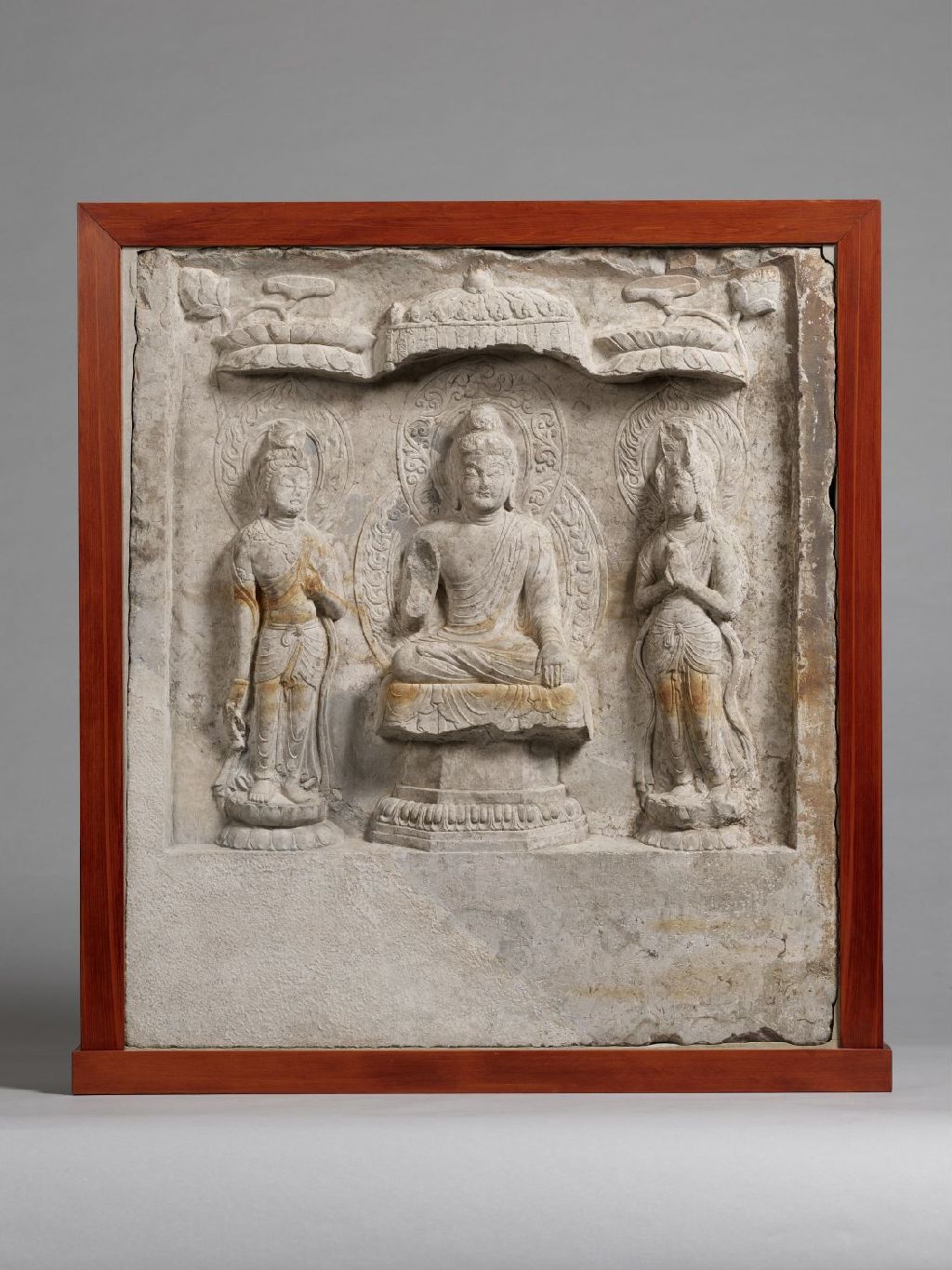 Miniature of Niche of a Buddha Triad