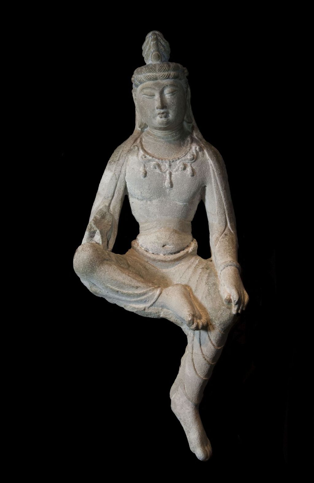 Miniature of Bodhisattva Seated